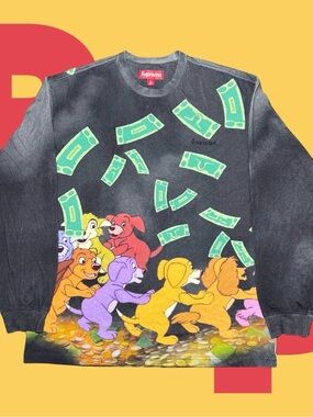 Supreme All Dogs Go To Heaven L/S Top (Medium)